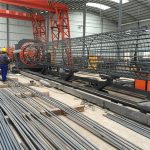 best price welded wire mesh roll machine,Reinforcing cage seam welder diameter 500-2000mm