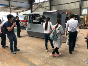 Customer visit factory