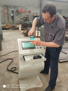 Customer visit factory