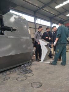 Customer visit factory