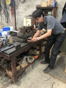 Customer visit factory