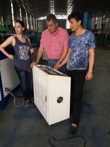 Customer visit factory