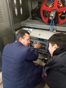 Customer visit factory